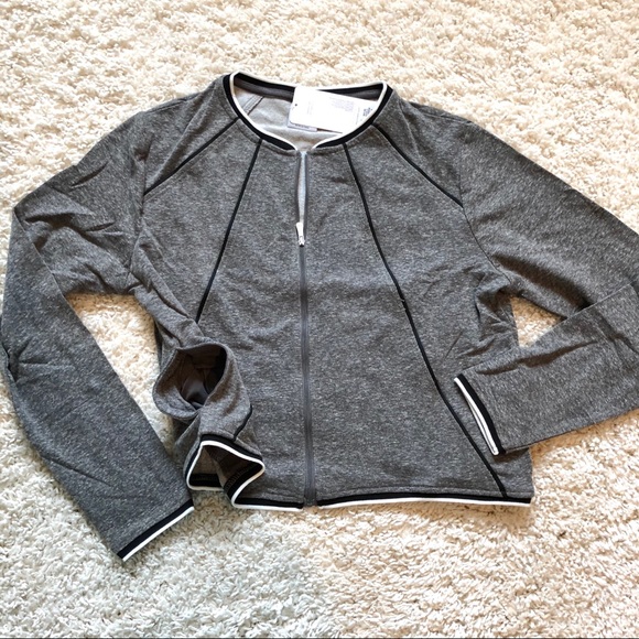 Danskin Cropped Bomber Jacket - Picture 7 of 8